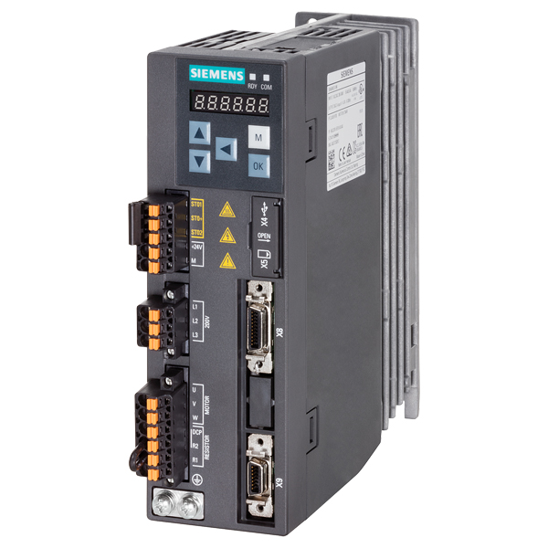 6SL3210-5FB10-4UF1 New Siemens SINAMICS V90 Servo Drive with PROFINET